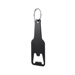 Porte-Clés Ouvre Bouteille Personnalisé Clevon Matières : aluminium Couleurs : bleu cadeau collaborateur premium