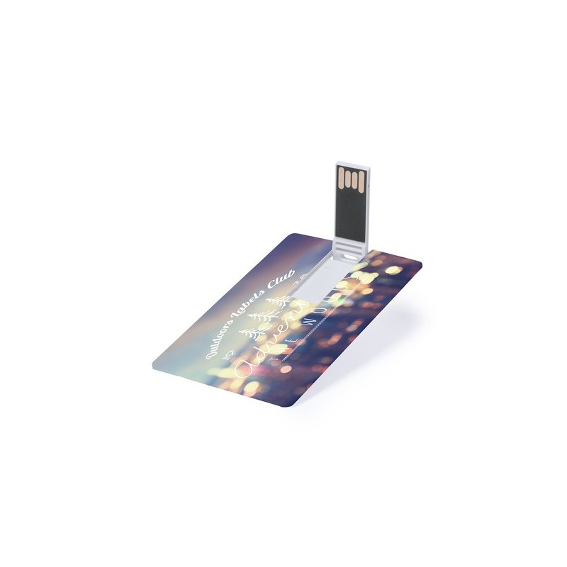 Clé USB Personnalisée Publicitaire 16GB Sondy Couleurs : blanc personnalisable avec votre logo