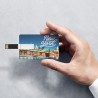 Clé USB Personnalisée Publicitaire 16GB Sondy Couleurs : blanc cadeau entreprise pas cher