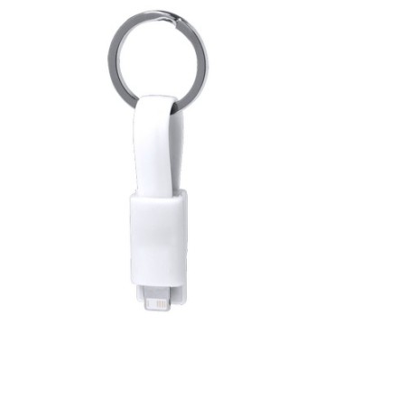 Câble de Charge Pratique Personnalisé Coloré Holnier Couleurs : blanc cadeau collaborateur premium