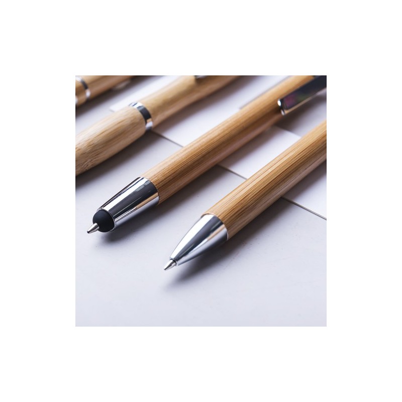 Stylo Bille Éco-responsable Personnalisé Pas Cher - Yiagan Matières : bambou objet promotionnel éco-responsable