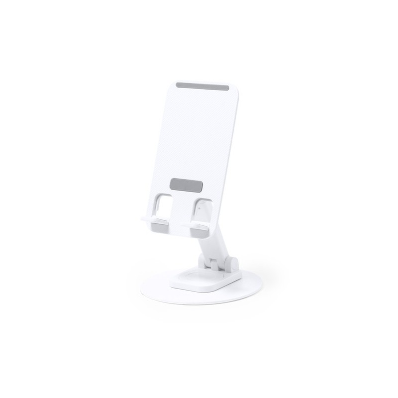 Support Porte-téléphone Personnalisable Marxel Matières : aluminium Couleurs : noir marquage laser ultra précis