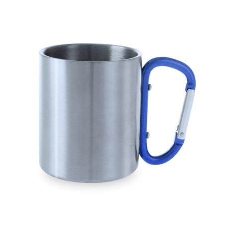 Mug personnalisé en acier inoxydable Bastic - Goodies Matières : acier inoxydable Couleurs : argenté goodies personnalisé en sto