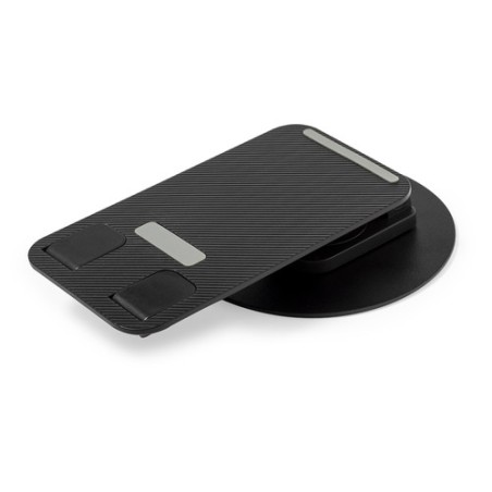 Support Porte-téléphone Personnalisable Marxel Matières : aluminium Couleurs : blanc marquage couleur éclatante