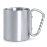 Mug personnalisé en acier inoxydable Bastic - Goodies Matières : acier inoxydable Couleurs : bleu objet promo petit budget