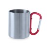 Mug personnalisé en acier inoxydable Bastic - Goodies Matières : acier inoxydable Couleurs : noir impression logo haute qualité