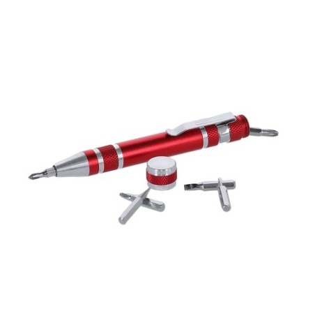 Outils Multi Pratiques et Personnalisés Blizen Matières : aluminium Couleurs : rouge livraison express 24h 48h