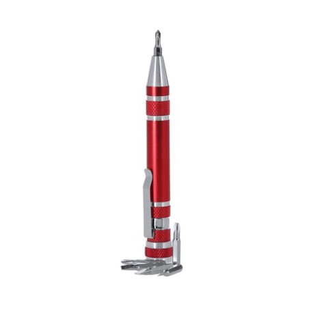 Outils Multi Pratiques et Personnalisés Blizen Matières : aluminium Couleurs : rouge goodies entreprise design