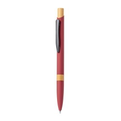 Stylo Éco-responsable en Aluminium et Bambou Personnalisé - Lantasker Matières : bambou Couleurs : noir marquage laser ultra pré