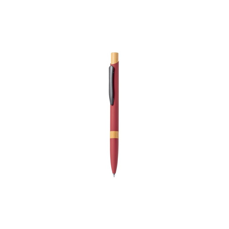 Stylo Éco-responsable en Aluminium et Bambou Personnalisé - Lantasker Matières : bambou Couleurs : noir marquage laser ultra pré