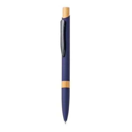 Stylo Éco-responsable en Aluminium et Bambou Personnalisé - Lantasker Matières : bambou Couleurs : noir objet promo petit budget