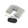 Set Voyage Personnalisé Pas Cher - Plonet Matières : microfibre Couleurs : noir marquage couleur éclatante