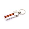 Porte-Clés Personnalisé Éco-responsable - Vinger Matières : polyester Couleurs : blanc cadeau collaborateur premium