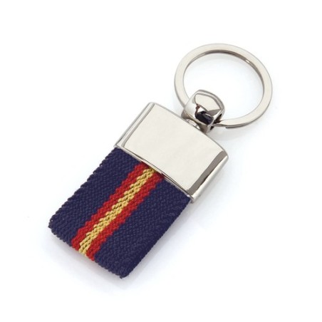 Porte-Clés Personnalisé Éco-responsable - Vinger Matières : polyester Couleurs : blanc accessoire événementiel unique