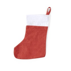 Chaussette Personnalisée de Noël Saspi Matières : polyester Couleurs : rouge