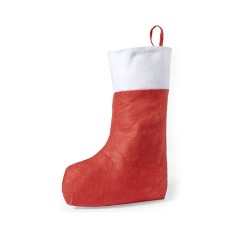 Chaussette Personnalisée de Noël Saspi Matières : polyester Couleurs : rouge 2