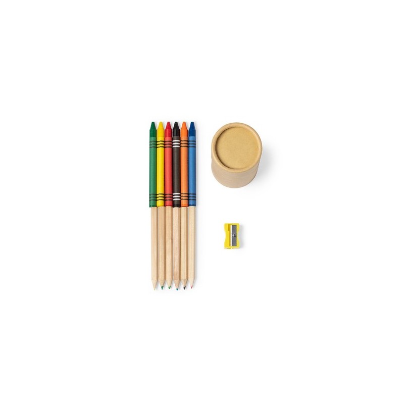 Set Pixi : Crayons et Taille-Crayon Pratiques