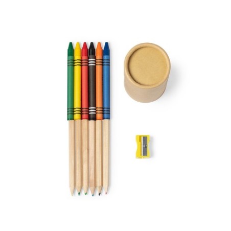Set Pixi : Crayons et Taille-Crayon Pratiques