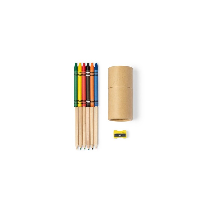 Set Pixi : Crayons et Taille-Crayon Pratiques