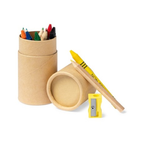 Set de fournitures scolaires personnalisées s pas cher Pixi Matières : carton recyclé goodies entreprise design