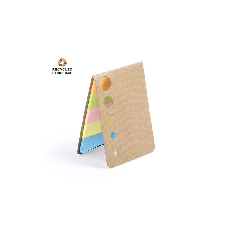 Bloc Notes Éco-responsable Personnalisé Pas Cher - Zinko Matières : carton recyclé Couleurs : naturel marquage laser ultra préci
