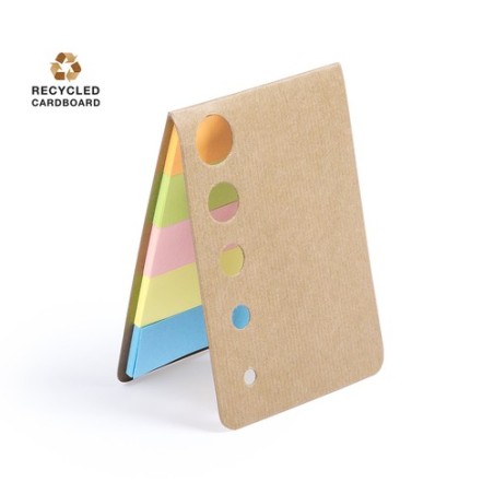 Bloc Notes Éco-responsable Personnalisé Pas Cher - Zinko Matières : carton recyclé Couleurs : naturel marquage laser ultra préci