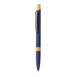 Stylo Éco-responsable en Aluminium et Bambou Personnalisé - Lantasker Matières : bambou Couleurs : blanc goodies publicitaire du