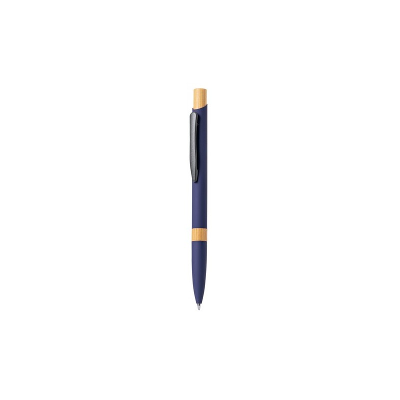 Stylo Éco-responsable en Aluminium et Bambou Personnalisé - Lantasker Matières : bambou Couleurs : blanc goodies publicitaire du