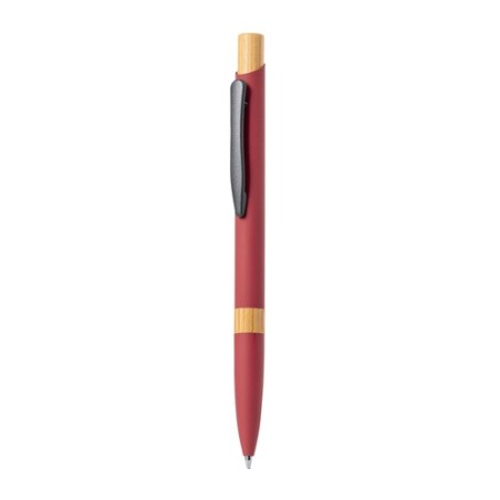 Stylo Éco-responsable en Aluminium et Bambou Personnalisé - Lantasker Matières : bambou Couleurs : gris goodies entreprise desig