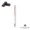 Stylo Personnalisé Blanc Calais à Prix Abordable Matières : métal Couleurs : blanc personnalisable avec votre logo
