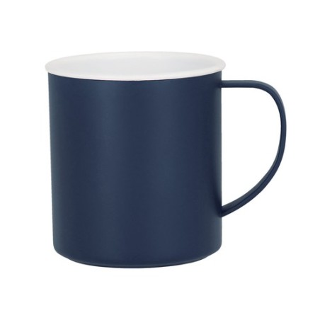 Tasse personnalisée pas chère Mayfer Couleurs : noir Matières : polypropylène (PP) recyclé goodies personnalisé en stock