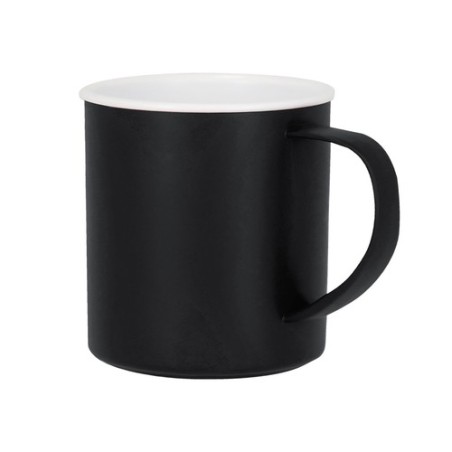 Tasse personnalisée pas chère Mayfer Couleurs : blanc Matières : polypropylène (PP) recyclé cadeau collaborateur premium