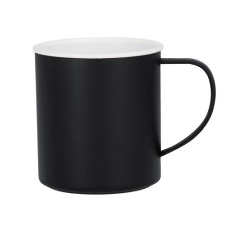 Tasse personnalisée pas chère Mayfer Couleurs : bleu marine Matières : polypropylène (PP) recyclé cadeau affaires élégant