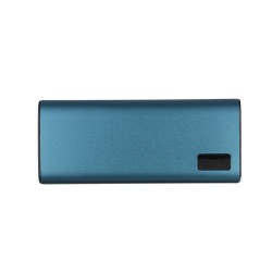 Power Bank  personnalisé pas cher Hampton Matières : aluminium recyclé  Couleurs : argenté 2