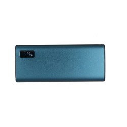 Power Bank  personnalisé pas cher Hampton Matières : aluminium recyclé  Couleurs : bleu livraison express 24h 48h