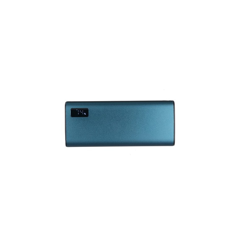 Power Bank  personnalisé pas cher Hampton Matières : aluminium recyclé  Couleurs : bleu livraison express 24h 48h