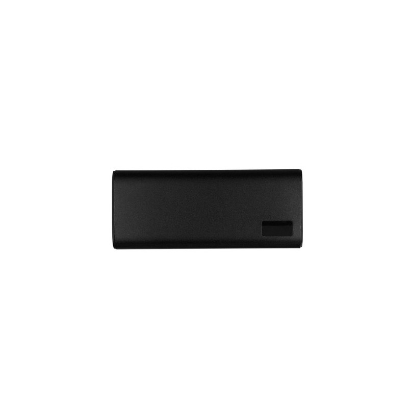 Power Bank  personnalisé pas cher Hampton Matières : aluminium recyclé  Couleurs : bleu goodies entreprise design