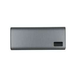 Power Bank  personnalisé pas cher Hampton Matières : aluminium recyclé  Couleurs : bleu objet publicitaire robuste