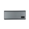 Power Bank  personnalisé pas cher Hampton Matières : aluminium recyclé  Couleurs : bleu objet publicitaire robuste
