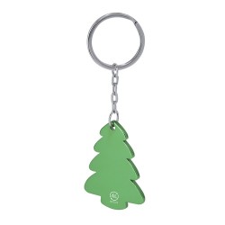 Porte-clés personnalisé pas cher Shappier Matières : aluminium recyclé  Couleurs : vert impression haute définition