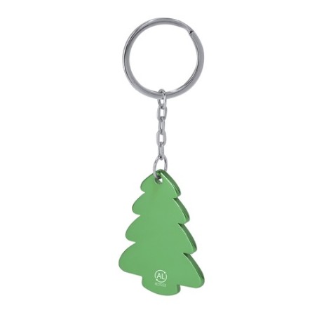 Porte-clés personnalisé pas cher Shappier Matières : aluminium recyclé  Couleurs : argenté marquage laser ultra précis