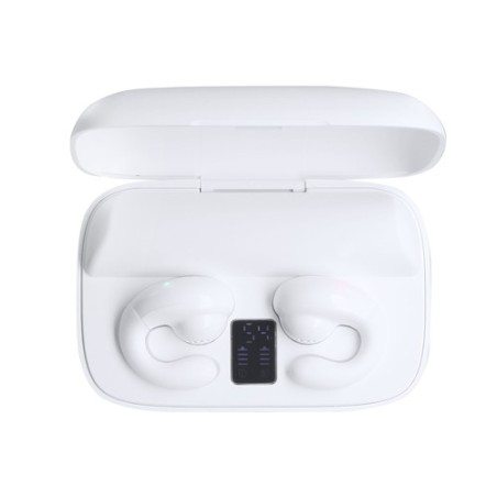 Écouteurs personnalisés Power Bank s Haxel pas cher Couleurs : blanc impression haute définition