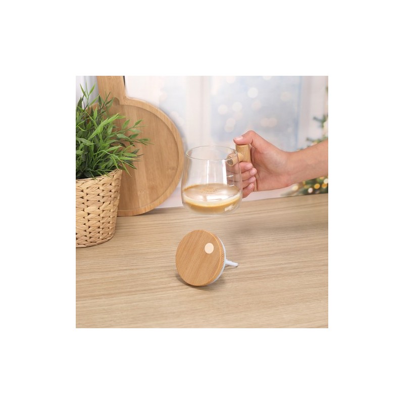 Tasse personnalisée mélangeur pas cher Rydian Matières : ABS Couleurs : naturel impression haute définition