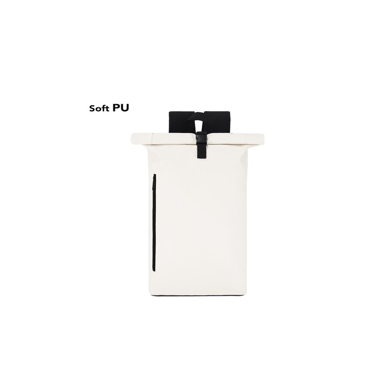 Sac à dos personnalisé pas cher Betrix Matières : PU Couleurs : beige personnalisable avec votre logo