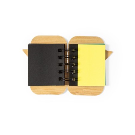 Bloc Notes Adhésif Éco-responsable Personnalisé - Mabur Matières : bambou impression haute définition