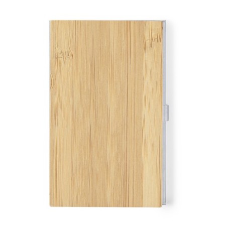 Porte-Cartes Éco-responsable Personnalisé Élégance pas cher Eltanin Matières : bambou personnalisable avec votre logo