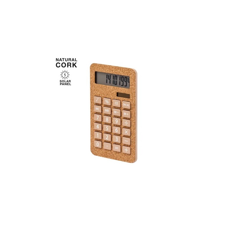 Calculatrice Éco-responsable Pratique Personnalisée pas cher - Seste Matières : liège