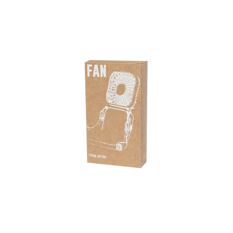 Ventilateur Portable Personnalisé Idéal pour l'Été à Prix Abordable - Benard Couleurs : blanc objet promotionnel éco-responsable