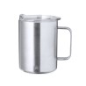 Tasse Isotherme Éco-responsable Personnalisée Thermique - Dovery Couleurs : argenté Matières : acier inoxydable recyclé