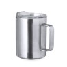 Tasse Isotherme Éco-responsable Personnalisée Thermique - Dovery Couleurs : argenté Matières : acier inoxydable recyclé cadeau e